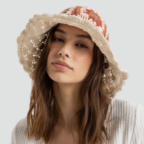 NWOT Roxy Morning Fog Bucket Hat main image 6
